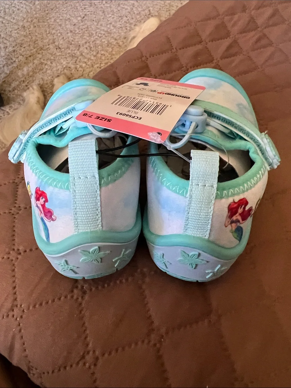 Toddler Disney Little Mermaid water swim Shoes
